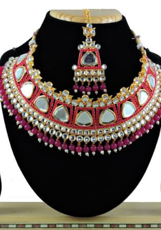 Picture of Ravishing Hot Pink Necklace Set