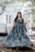Picture of Charming Georgette Midnight Blue Readymade Gown