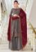 Picture of Bewitching Georgette Grey Readymade Salwar Kameez