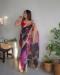 Picture of Appealing Organza Light Slate Grey Saree