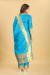 Picture of Statuesque Silk Turquoise Straight Cut Salwar Kameez