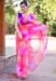Picture of Appealing Organza Hot Pink Saree