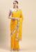 Picture of Gorgeous Georgette Golden Saree