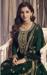 Picture of Gorgeous Silk Dark Slate Grey Anarkali Salwar Kameez