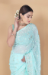 Picture of Sightly Georgette Light Steel Blue Saree