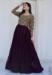 Picture of Admirable Georgette Dark Olive Green Readymade Gown
