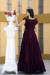 Picture of Magnificent Georgette Saddle Brown Readymade Gown
