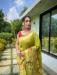Picture of Lovely Silk Olive Drab Saree
