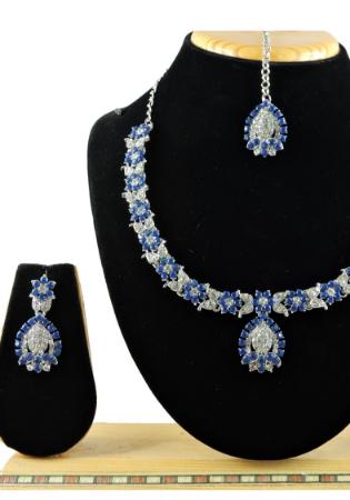 Picture of Marvelous Cadet Blue Necklace Set
