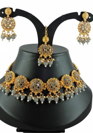 Picture of Ravishing Georgette Peru Necklace Set