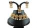 Picture of Well Formed Georgette Saddle Brown Necklace Set