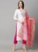 Picture of Statuesque Rayon White Readymade Salwar Kameez