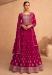 Picture of Statuesque Georgette Deep Pink Anarkali Salwar Kameez