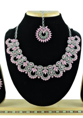 Picture of Resplendent Pink Necklace Set