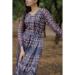 Picture of Pleasing Chiffon & Cotton Slate Grey Readymade Gown