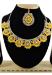 Picture of Sightly Yellow Necklace Set