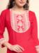 Picture of Excellent Rayon Light Coral Kurtis & Tunic