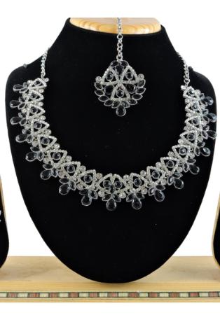 Picture of Fascinating Black Necklace Set