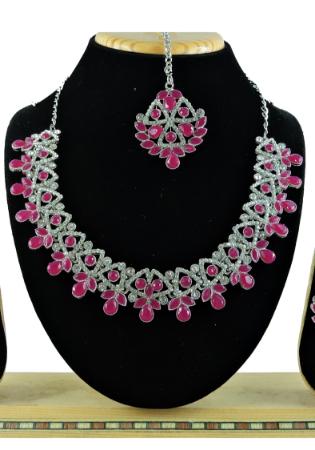 Picture of Sublime Light Pink Necklace Set
