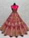 Picture of Ideal Net Rosy Brown Lehenga Choli