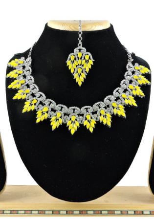 Picture of Marvelous Yellow Necklace Set