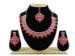 Picture of Pleasing Fire Brick Necklace Set