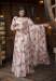 Picture of Grand Georgette Rosy Brown Readymade Gown