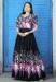 Picture of Shapely Cotton Black Readymade Gown