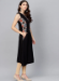 Picture of Alluring Rayon Black Kurtis & Tunic