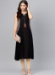 Picture of Alluring Rayon Black Kurtis & Tunic