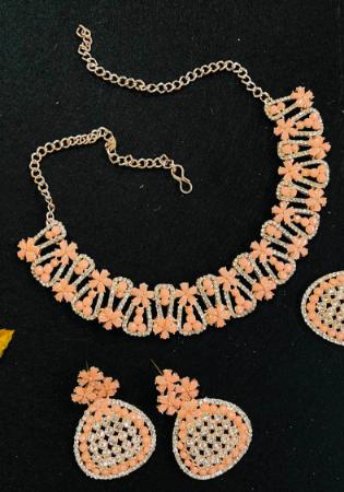 Picture of Admirable Sandy Brown Necklace Set