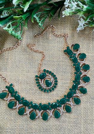 Picture of Marvelous Dark Green Necklace Set