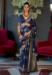 Picture of Excellent Satin Midnight Blue Saree
