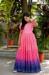 Picture of Fascinating Chiffon Hot Pink Readymade Gown