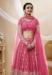 Picture of Sublime Georgette Pale Violet Red Lehenga Choli