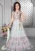 Picture of Appealing Georgette Off White Kids Lehenga Choli