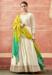 Picture of Fascinating Georgette White Straight Cut Salwar Kameez