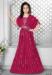 Picture of Delightful Georgette Deep Pink Kids Gown