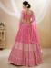 Picture of Admirable Georgette Rosy Brown Lehenga Choli