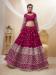 Picture of Magnificent Georgette Deep Pink Lehenga Choli