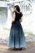 Picture of Beauteous Georgette Black Readymade Gown
