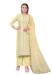 Picture of Comely Cotton Wheat Straight Cut Salwar Kameez