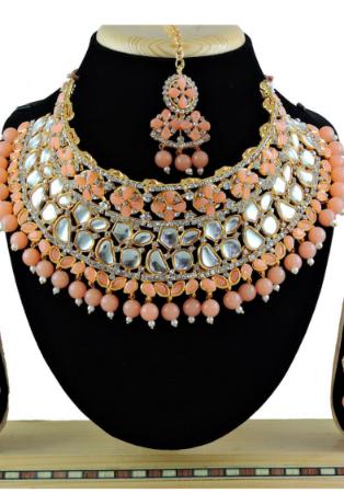 Picture of Exquisite Rosy Brown Necklace Set