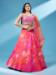 Picture of Charming Organza Pale Violet Red Lehenga Choli