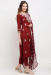 Picture of Sublime Cotton Maroon Readymade Salwar Kameez