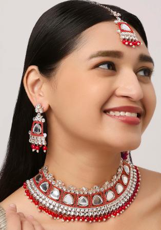 Picture of Graceful Red Necklace Set