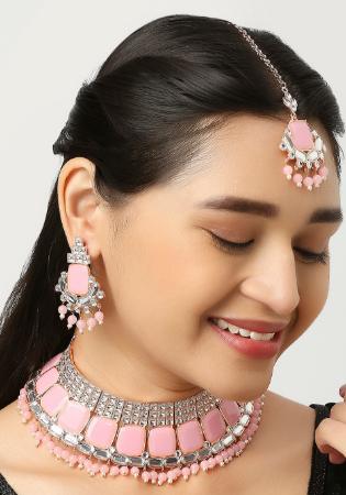 Picture of Taking Pink Necklace Set