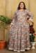 Picture of Graceful Rayon Beige Readymade Gown
