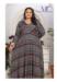 Picture of Bewitching Rayon Dark Grey Readymade Gown