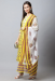 Picture of Well Formed Cotton Golden Rod Readymade Salwar Kameez
